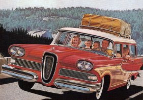 Yes, this is still how I picture road trips with the kids. 